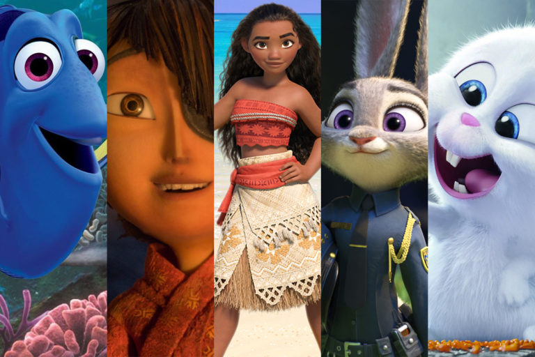 animation-2016-zootopia-finding-dory-kubo-moana-secret-life-of-pets ...