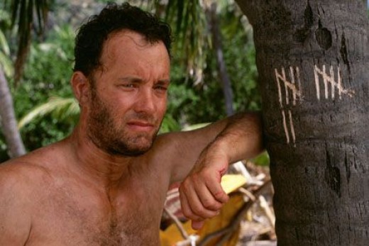 Tom Hanks in 2000's Cast Away