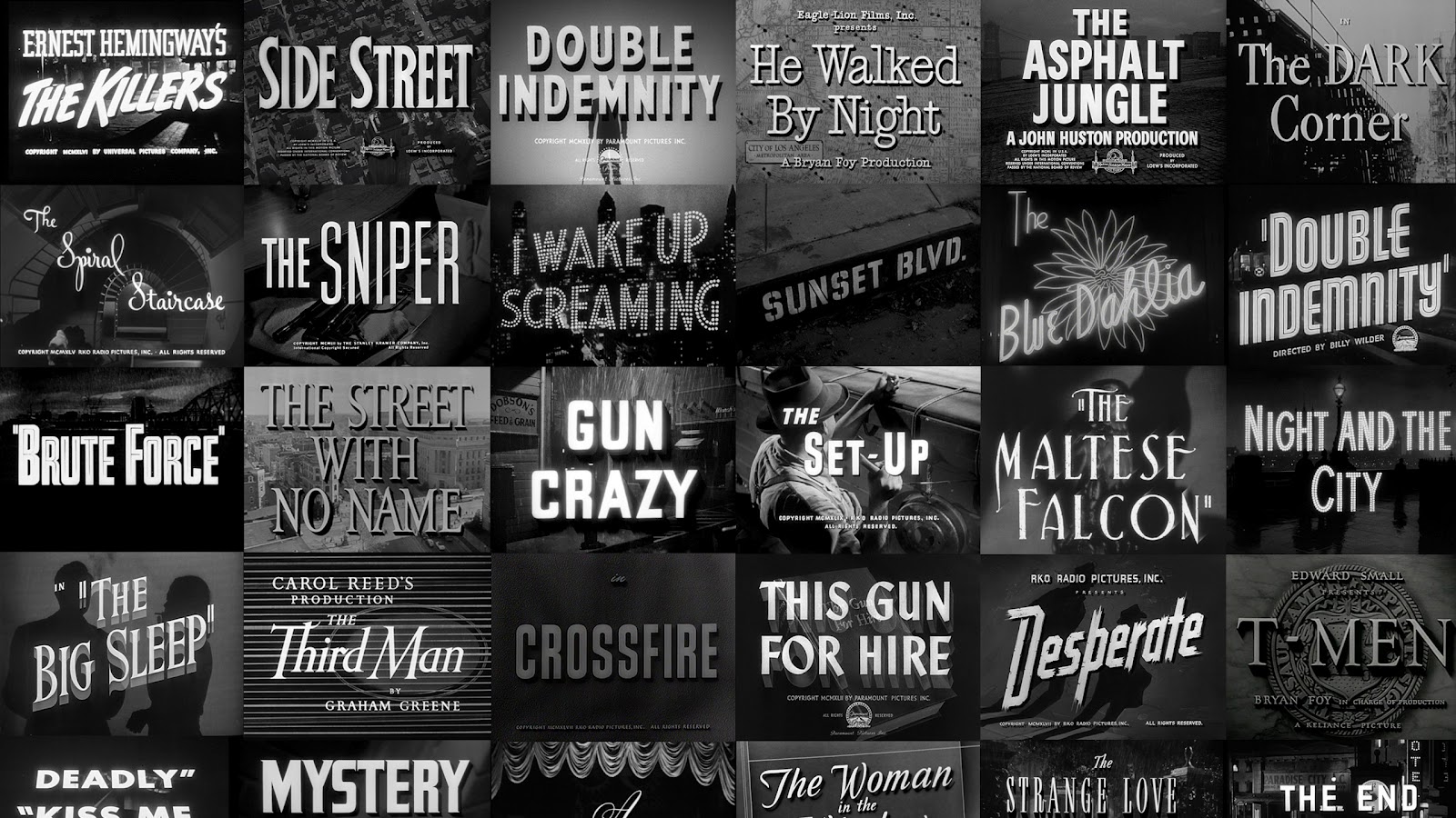 Film Noir Movies Ultimate Movie Rankings