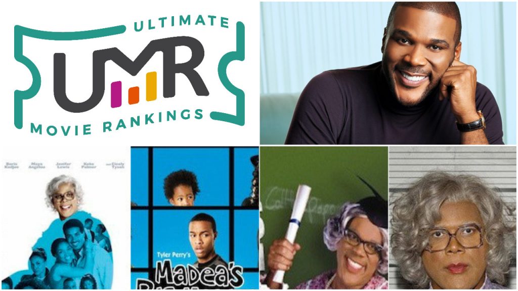 Tyler Perry Movies Ultimate Movie Rankings